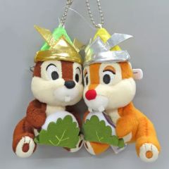 [중고] 봉제 인형 칩 & 데일 (단오의 절구 2020) 봉제 인형 배지 세트 [디즈니] 도쿄 디즈니 리조트 한정
