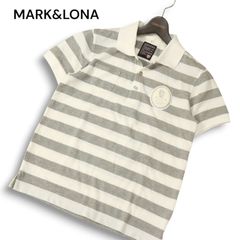 MARK&LONA スカル カモフラ ポロシャツ S 総柄 ゴルフ 日本製 - メルカリ