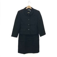 ROCHAS×レリアン ロシャス×レリアン  フレアスリーブボウタイ  大きいサイズ:13 ブラウス ブルー  レディース  トップス 七分袖 ROCHAS×レリアン ロシャス×レリアン フレアスリーブボウタイ