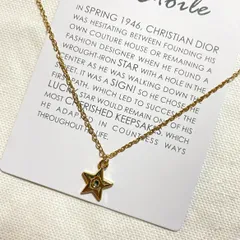 Dior 星型チャーム ネックレス セット - メルカリ