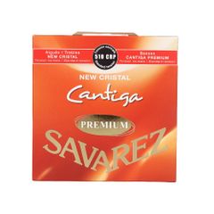 Savarez サバレス クラシックギター弦 ナイロン高音弦 510CRP スタンダードテンション 1セット 滑らかな手触りでテンションが長持ち