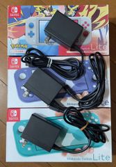 ニンテンドースイッチライト 純正品　ACアダプター　充電器＆箱