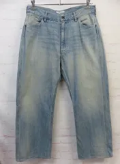 【中古】ORDINARY FITS ｵｰﾃﾞｨﾅﾘｰﾌｨｯﾂ ﾃﾞﾆﾑﾊﾟﾝﾂ ﾜｲﾄﾞ ｽﾄﾚｰﾄ ﾌﾞﾙｰ系 0 991826631のサムネイル