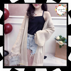 トッパーカーディガン レディース 春夏 薄手 ロングシアー カーディガン 長袖 ライト アウター ニット 軽い サマーニット 羽織り 無地 日よけ 冷房対策 通勤 オフィス シンプル 着やせ 夏服 サマーカーディガン 体型カバー 軽い 89YUNH-007