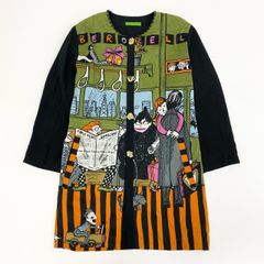 48e12 OLLEBOREBLA アルベロベロ オレボレブラ チュニックワンピース シャツワンピース トップス マルチカラー ポリエステル100％ レディース