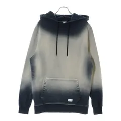 STAMPD (スタンプド) GRADIENT COLOR BIGSIZE HOODIE グラディエント カラー ビッグサイズ フーディー プルオーバースウェットパーカー ネイビー/ライトグレーのサムネイル