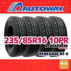 【AUTOWAY】 新品 235/85R16 サマータイヤ Radar RENEGADE AT-5 16インチ 4本セット 夏タイヤ オートウェイ