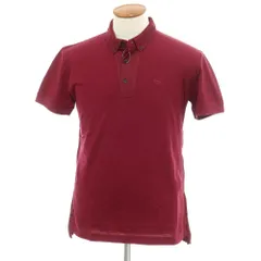 【中古】【未使用】アルマーニ ジーンズ ARMANI JEANS コットン 半袖ポロシャツ ワイン【サイズM】【メンズ】のサムネイル