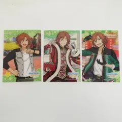 あんスタ 三毛縞 斑 クリアカードコレクション No.402 439 521 3枚セットキャラグッズ あんさんぶるスターズ！！