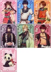 【中古】キャラカード [単品] 集合 アクリルカード7枚セット 「Switchソフト 燃えよ! 乙女道士 ～華遊恋語～ GAMECITY豪華セット」 同梱特典