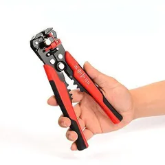 ワイヤーストリッパー 自動 オートマルチストリッパ 剥離プライヤー 絶縁 0.2~6.0mm2　配線用 ツール 電線コードの皮剥ぎ