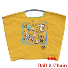 【正規品】 ボールアンドチェーン (ビーイット オールスポーツ / イエロー) Lサイズ  トートバッグ