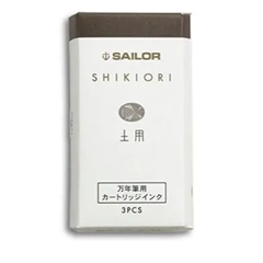 セーラー万年筆　万年筆用カートリッジ　 インク　四季織(3本入)　土用