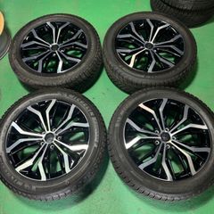 トヨタ クラウンクロスオーバー 純正 19インチ 7j +40 PCD114.3 ミシュラン X-ICE SNOW SUV 225/55R19 2022年 バリ山