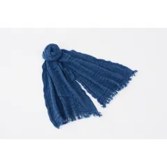 ☆ 深海 ☆ 今治縮みガーゼマフラーミニ Green マフラー ストール 薄手 今治 ミニ 日本製 スカーフ タオル 綿 コットンガーゼ生地 柔か やわらか 洗濯可 洗える 縮み ウォッシャブル 冷房対策 冷え対策 首元 防寒 首隠し 日除け 日よけ