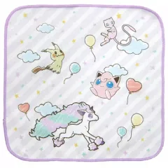 【中古】雑貨 ポニータ＆プリン＆ミミッキュ＆ミュウ ハンドタオル 「一番くじ Pokemon Mimikkyu’s Sweets Party」 G賞