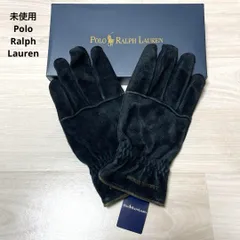 未使用 Polo Ralph Lauren ポロラルフローレン レザー 手袋 M