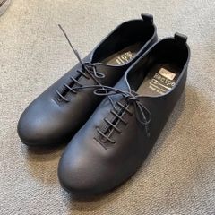 Recipe レースアップシューズ　ブラック　24.0cm