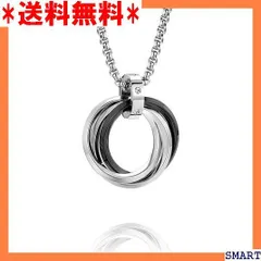 ☆人気_Z009 OKTOKYU ネックレス メンズ 三連 リング アク ンレ ント ギフト 贈り物 金属アレルギー対応 1215