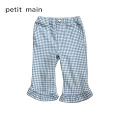 1484◯ petit main チェック　90 ズボン　パンツ