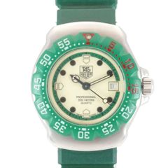 稼動品 新品電池タグ・ホイヤー TAG Heuer フォーミュラ1 プロフェッショナル 200M 372.508 クオーツ クリーム文字盤 レディース腕時計 28mm スイス製