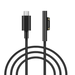 Type-C to 充電ケーブル Surface 急速充電ケーブル PD対応 1.8m マイクロソフト充電用 【15V/3A 45WのPD充電器が必要】 Surface Surface Pro/Surface Laptop/Surface Go/Surface