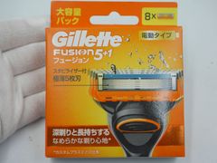 ジレット フュージョン 電動タイプ用 替刃8個入り 日本語パッケージ 正規品