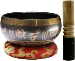 でっかいチベット産シンギングボウル菩提樹直径35cm 重低音一生出品準備中