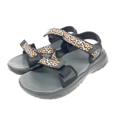 良好 TEVA テバ W ZYMIC サンダル 1136330 ブラック レイビームス別注/ヒョウ柄  レディース　240001105656