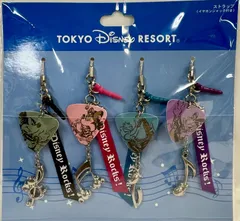 未開封　東京ディズニーリゾート限定　Disney Rocks!　ストラップ(イヤホンジャック付き)
