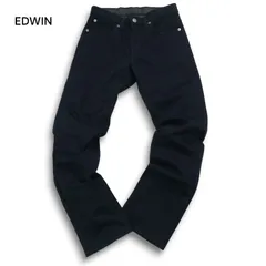 EDWIN エドウィン 503WF WILD FIRE★ 防風 裏起毛 ストレッチ デニム パンツ ジーンズ Sz.30 メンズ ネイビー 日本製 バイク