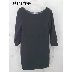 ◇ STUNNING LURE スタニングルアー 七分袖 ミニ チュニック ワンピース サイズ36 ブラック レディース 【中古】 【1103010006167】のサムネイル