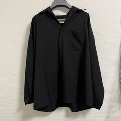 ANCELLM アンセルム LINEN SILK PULLOVER SHIRT - メルカリ