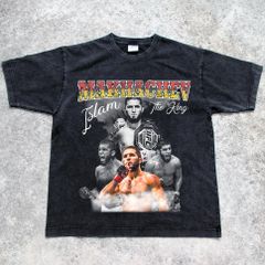 UFC アレクサンダー ヴォルカノフスキー Alexander Volkanovski 格闘技 ヴィンテージ加工 コットン 半袖 Tシャツ 男女兼用 S～3XL