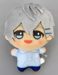 【中古】ぬいぐるみマスコット・ぬいぐるみバッジ ヒロ ちびぐるみ～おそろいパーカー～vol.3 「カラフルピーチ」