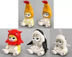 【中古】トレーディングフィギュア 全5種セット 「mofusand インテリアミニフィギュア2」
