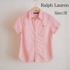 【美品】Ralph Lauren（ラルフ ローレン）半袖シャツ　Size:3f