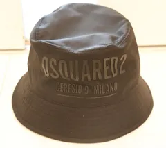 DSQUARED2 ディースクエアード　モノグラム柄バゲットハット DSQUARED2 ディースクエアード モノグラム柄バゲットハット