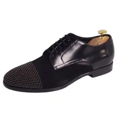 未使用 ジミーチュウ JIMMY CHOO レザーシューズ ダービーシューズ ス