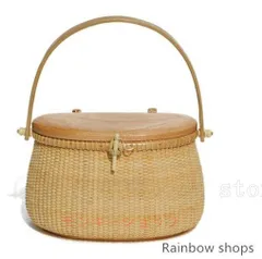 ナンタケットバスケット　未使用　マーサローレン ナンタケットバスケット 未使用 マーサローレン LOVE and BASKET