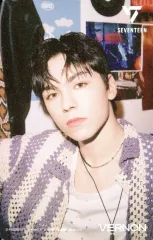 【中古】コレクションカード(男性) SEVENTEEN/バーノン(VERNON)/「11TH MINI ALBUM Seventeenth Heaven AM5：26Ver. ECO-FRIENDLY MINI POSTER PACKAGE」ミニフォトカード