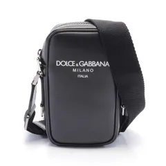 ドルチェアンドガッバーナ DOLCE & GABBANA ショルダーバッグ ポシェット ブラック レザー ポシェット レディース Used Aのサムネイル