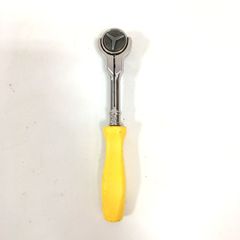 Snap-on スナップオン スイベルラチェット FHCNFD72  差込み角9.5ｍｍ 3/8  イエロー 工具 ハンドツール △ DW3270