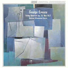独CD Enescu; Quartet Athenaeum Enesco String Quartets 9990682 cpo /00110