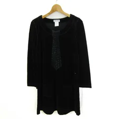 ソニアリキエル ワンピース 長袖 ブランド トップス レディース Mサイズ ブラック Sonia Rykiel 【中古】のサムネイル