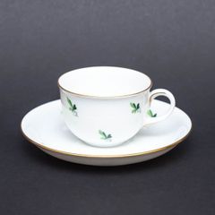 アウガルテンウィーンスキャタードグレープリーブス葡萄葉ケーキプレート