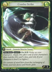 【中古】Grand Archive DOA Alter ・ EN - 206[U]：Combo Strike
