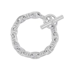HERMES エルメス シェーヌダンクルMM16コマ シェーヌ・ダンクル ブレスレット MM 16コマ[H101994B 016