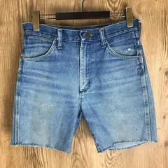 70s VINTAGE Wrangler カットオフ デニム パンツ メンズ Sサイズ位 ショーツ ショートパンツ ハーフパンツ 半パン 70年代 ラングラー ビンテージ ヴィンテージ アメカジ 古着 e24051805