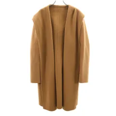 ザラウーマン ソフトメルトン フーデッド コート L ブラウン ZARA WOMAN レディースのサムネイル